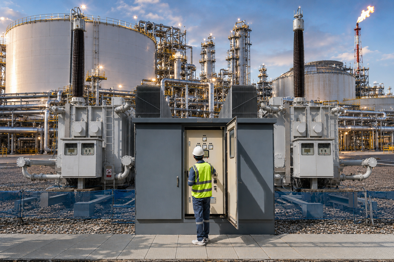 Specify, Supply & Certify Electrical Infrastructure for LNG Facilities